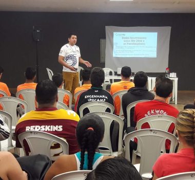 Palestra para Atletas de Alto Rendimento no Centro Paralímpico Brasileiro